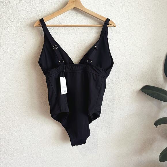 Knix Womens Tamarindo One Piece Swimsuit XL Classic Beach Resort Summer Vacation - Picture 2 of 6